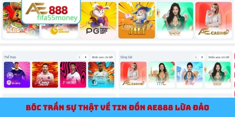 Bóc trần sự thật về tin đồn AE888 lừa đảo