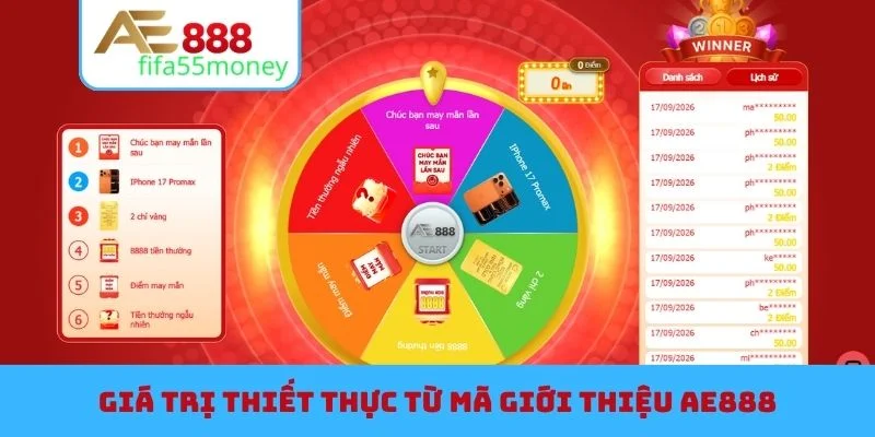 Giá trị thiết thực từ mã giới thiệu AE888